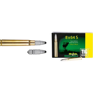 BRENNEKE 8x64S TIG Torpedo Ideal Geschoss­ 8 x 64 S